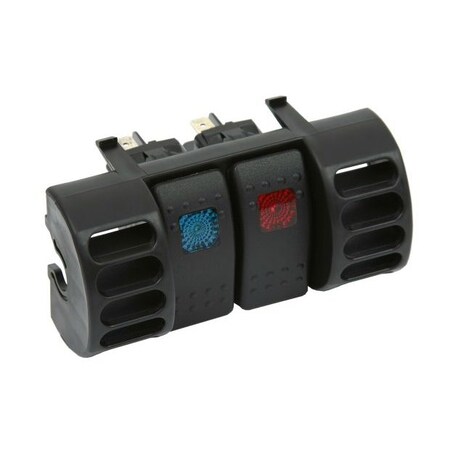 Daystar SWITCH POD; AIR VENT; INCLUDES (2) ROCKER SWITCHES KJ71036BK